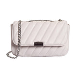 Women's White Casual Solid Sling Bag