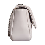 Women's White Casual Solid Sling Bag