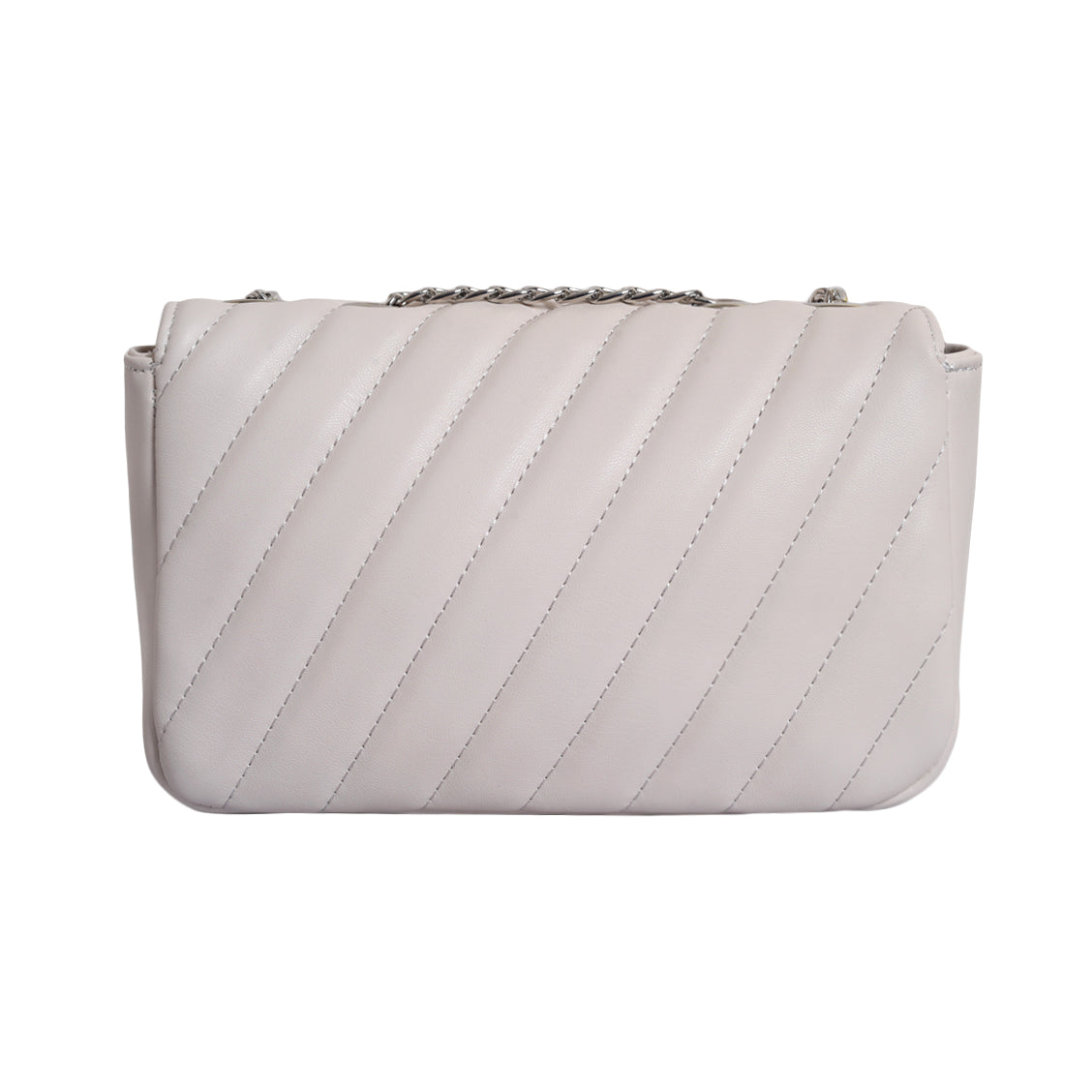 Women's White Casual Solid Sling Bag