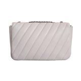 Women's White Casual Solid Sling Bag