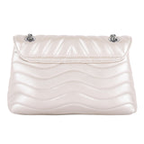 Women's Off White Casual Solid Shoulder Bag