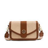 Women's Beige Casual Solid Sling Bag