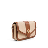 Women's Beige Casual Solid Sling Bag