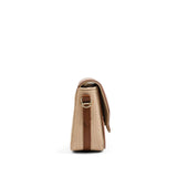Women's Beige Casual Solid Sling Bag