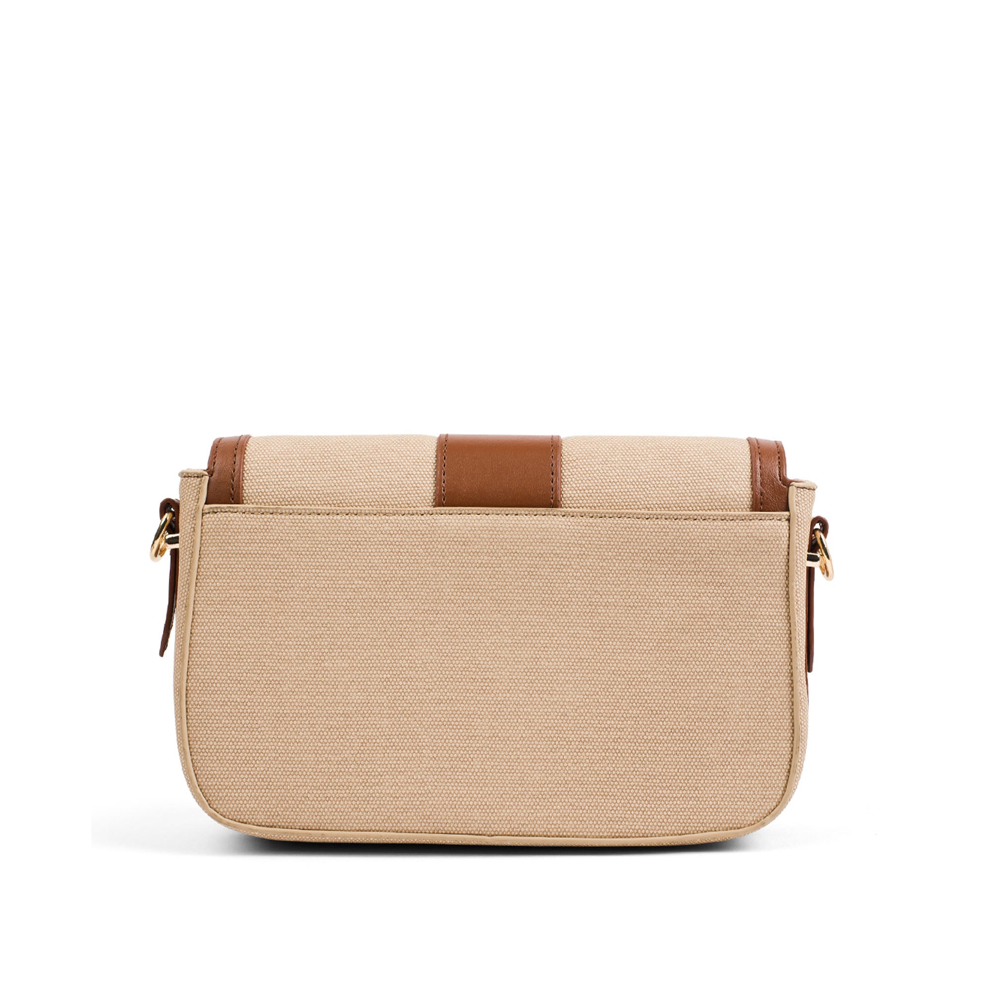 Women's Beige Casual Solid Sling Bag