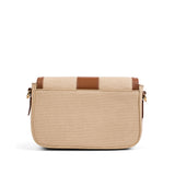 Women's Beige Casual Solid Sling Bag