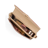Women's Beige Casual Solid Sling Bag