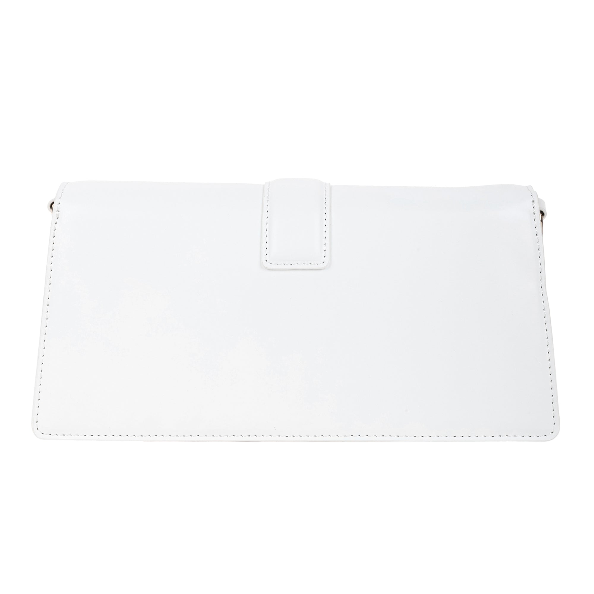 Women's White Casual Solid Shoulder Bag