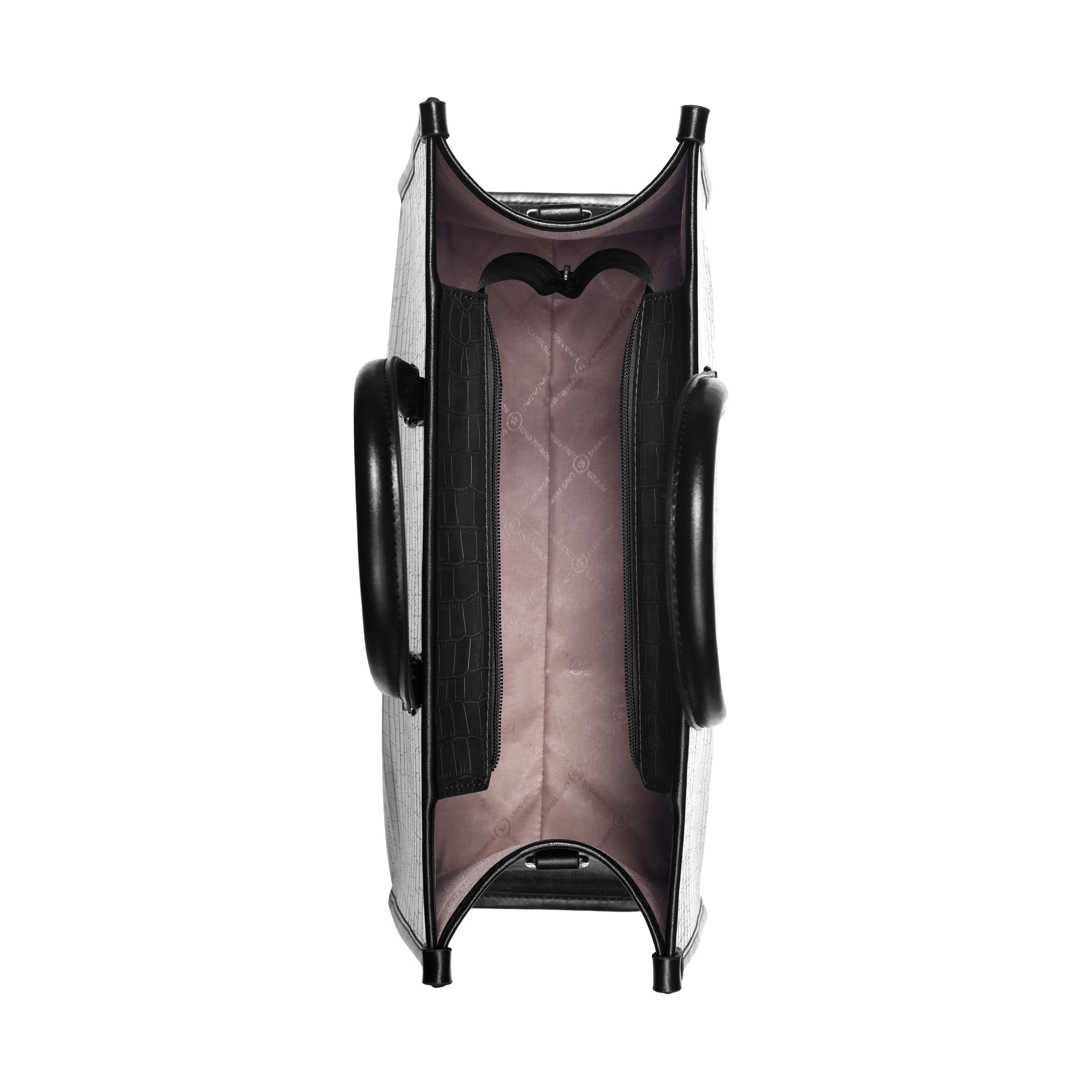 Women's Black Casual Solid Tote Bag