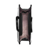Women's Black Casual Solid Tote Bag