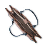 Women's Brown Casual Solid Tote Bag