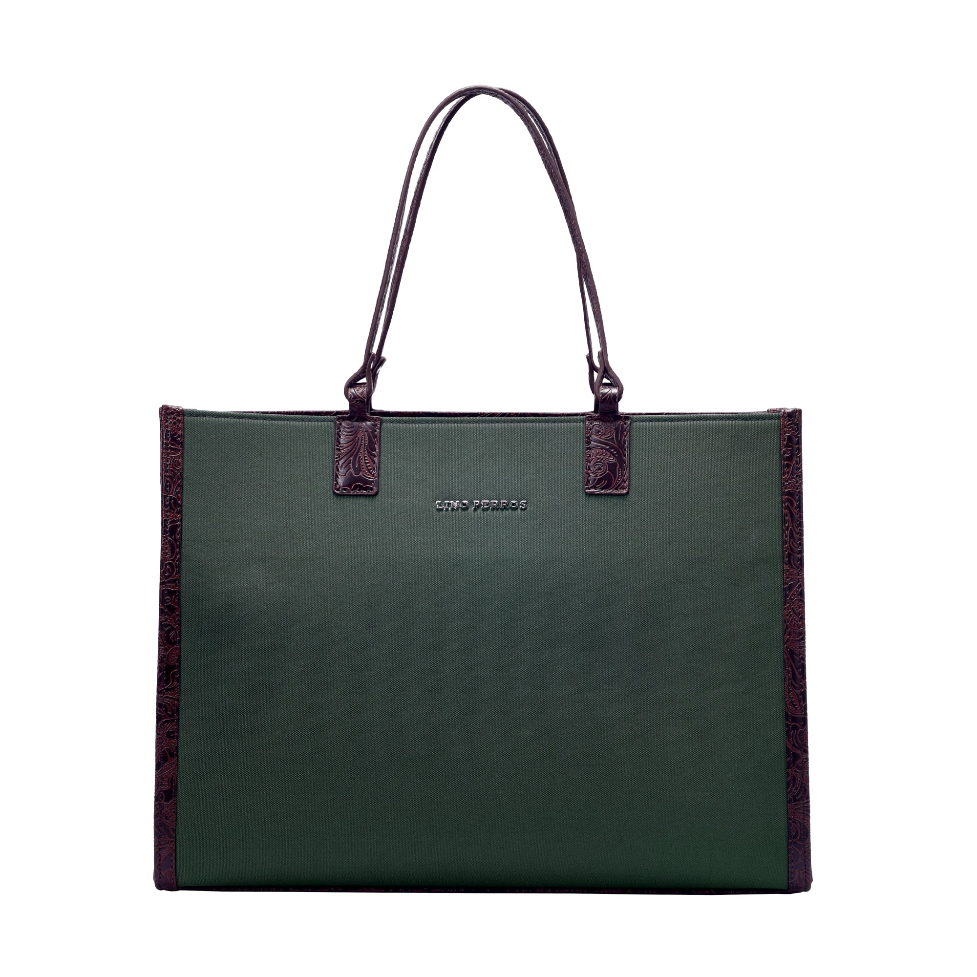 Women's Green Casual Solid Tote Bag