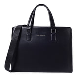 Unisex Black Casual Solid Shoulder Bag
