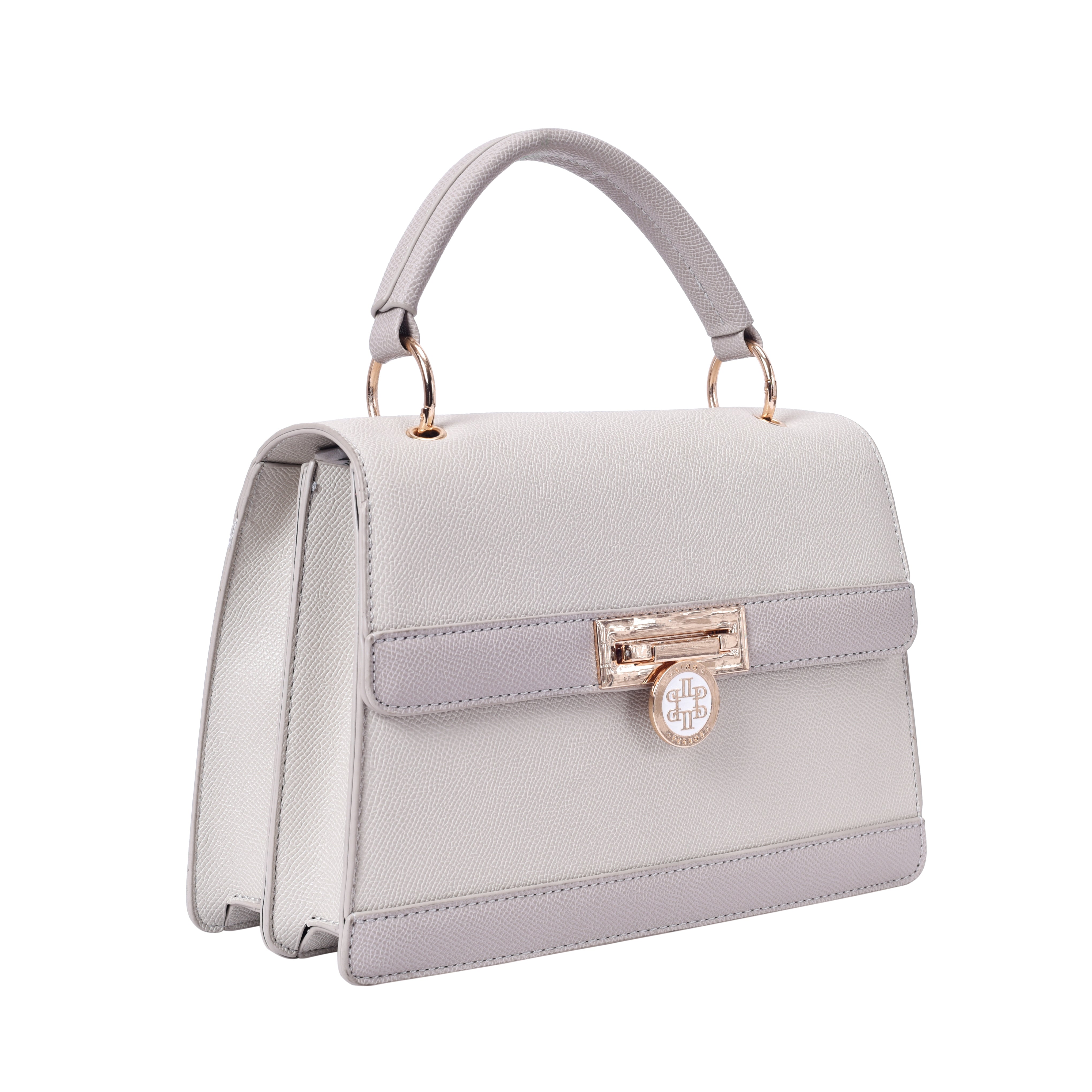 Women's Beige Casual Solid Satchel