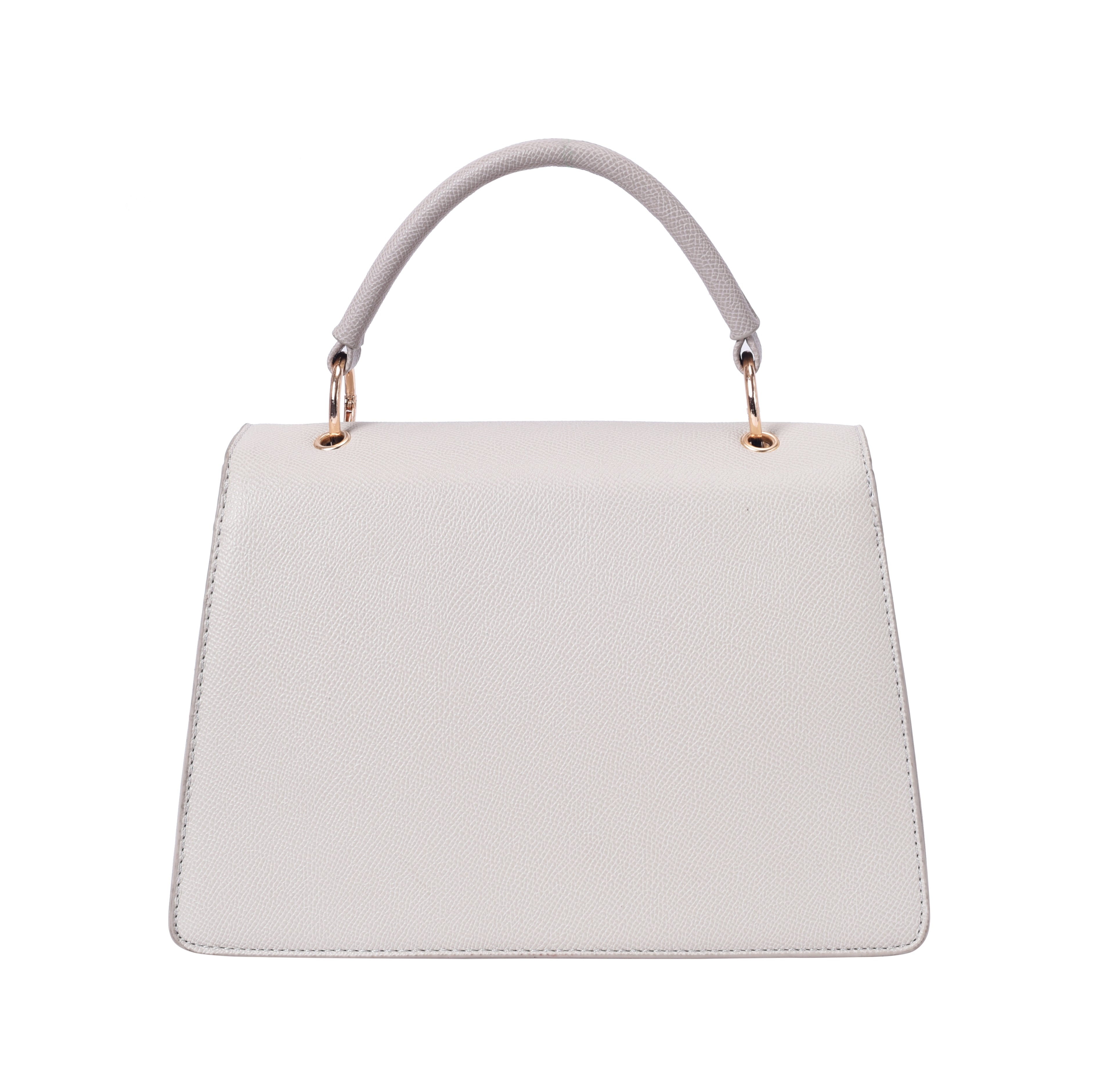 Women's Beige Casual Solid Satchel