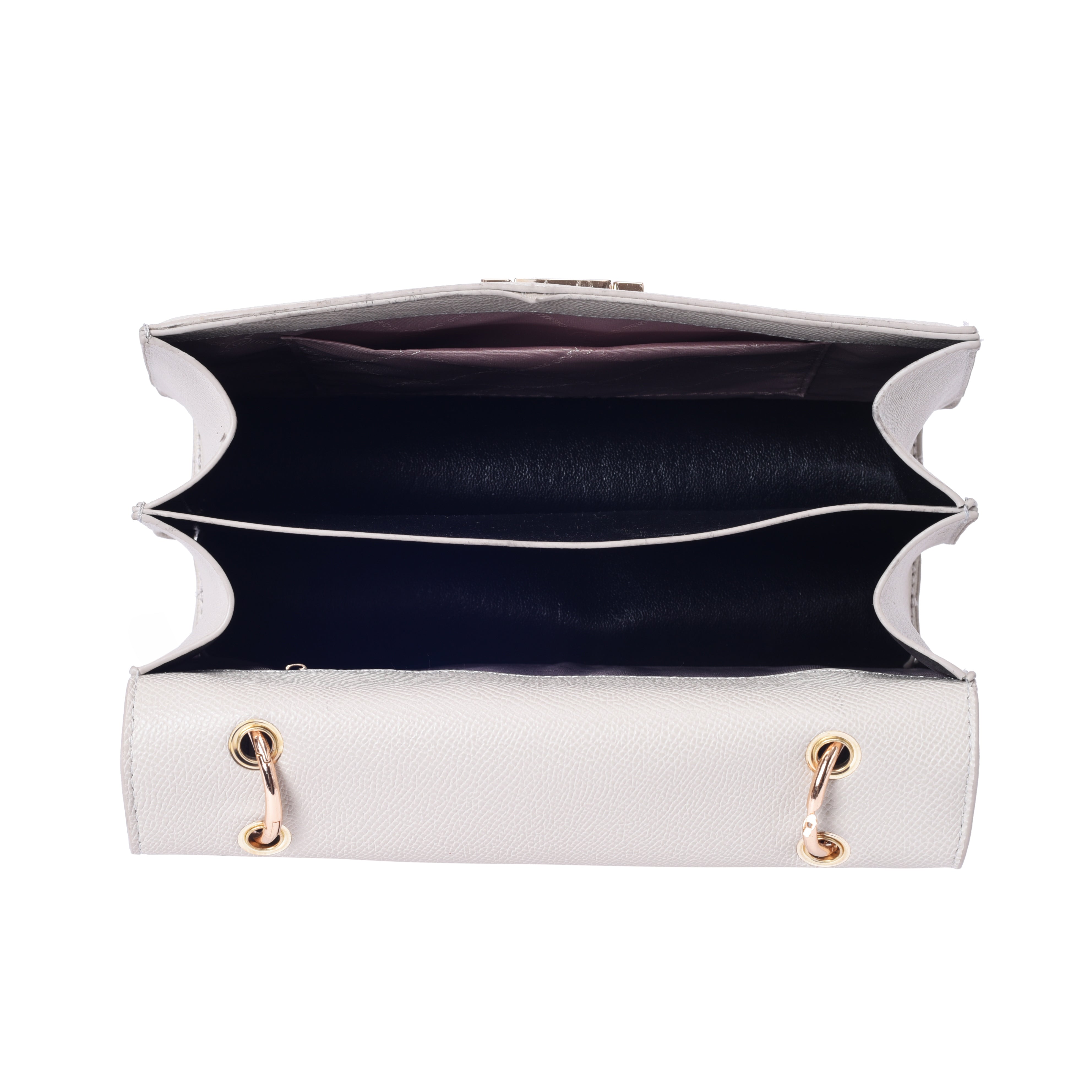 Women's Beige Casual Solid Satchel