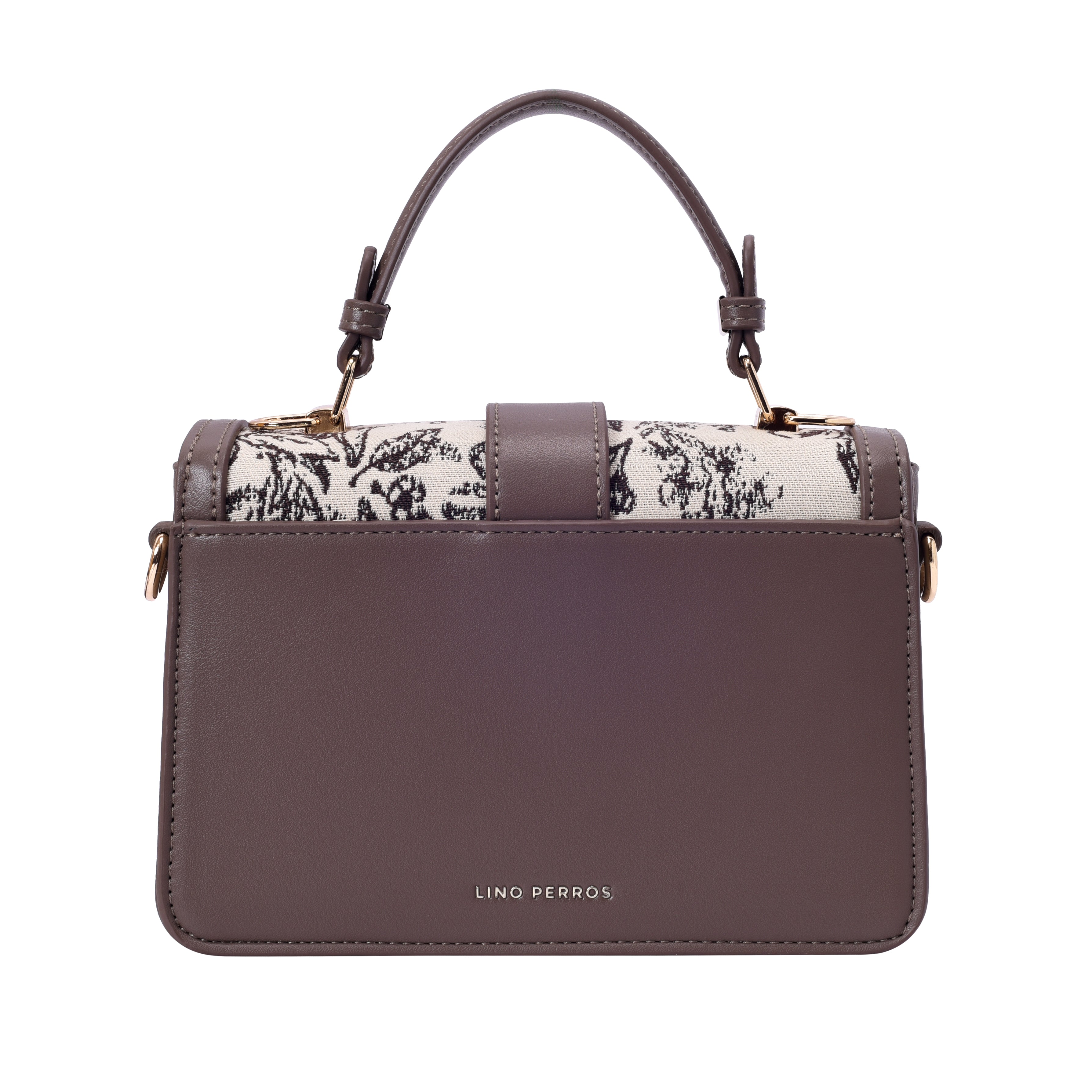 Women's Brown Casual Solid Satchel
