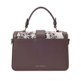 Women's Brown Casual Solid Satchel