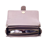 Women's Brown Casual Solid Satchel