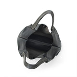 Women's Black Casual Solid Tote Bag