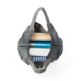 Women's Black Casual Solid Tote Bag