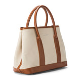 Women's Beige Casual Solid Satchel
