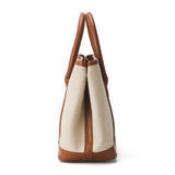 Women's Beige Casual Solid Satchel