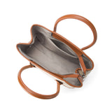 Women's Beige Casual Solid Satchel