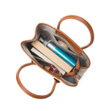 Women's Beige Casual Solid Satchel