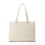Women's Beige Casual Solid Tote Bag