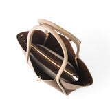 Women's Brown Casual Solid Tote Bag