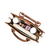 Women's Beige Casual Solid Tote Bag