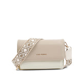 Women's Beige Casual Solid Sling Bag