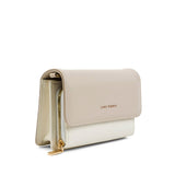 Women's Beige Casual Solid Sling Bag
