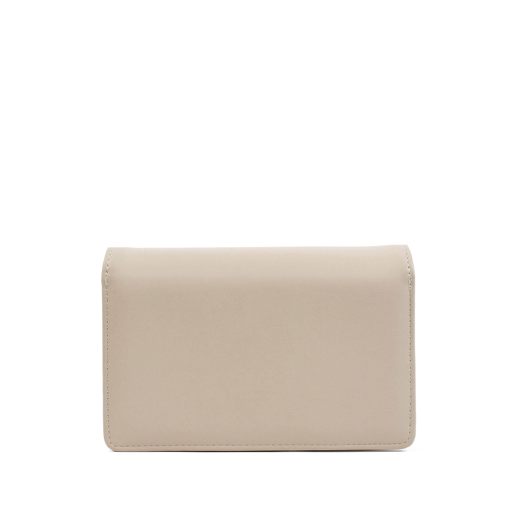 Women's Beige Casual Solid Sling Bag