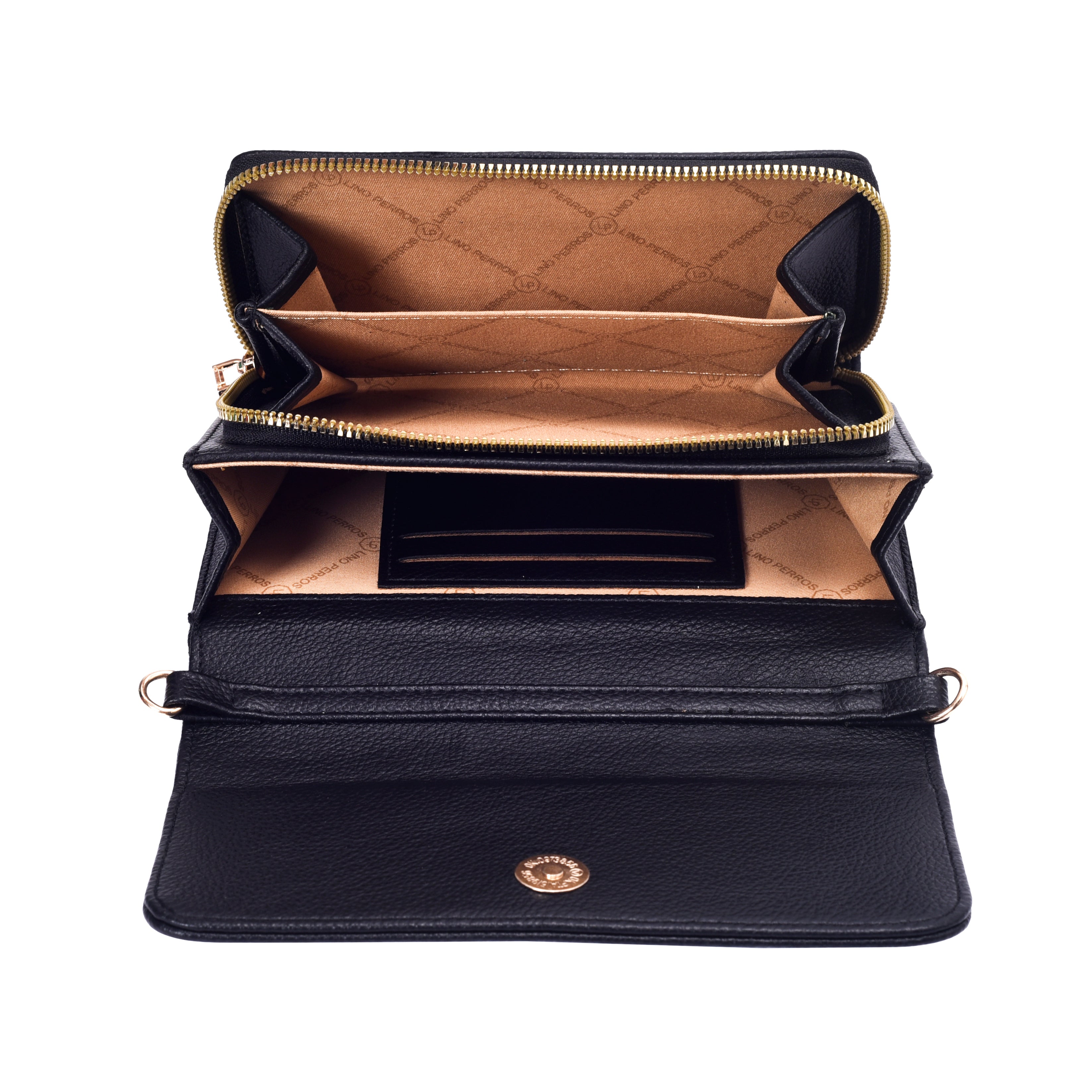 Women's Black Casual Solid Sling Bag