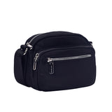 Unisex Black Casual Solid Crossbody Bag