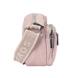 Unisex Peach Casual Solid Crossbody Bag