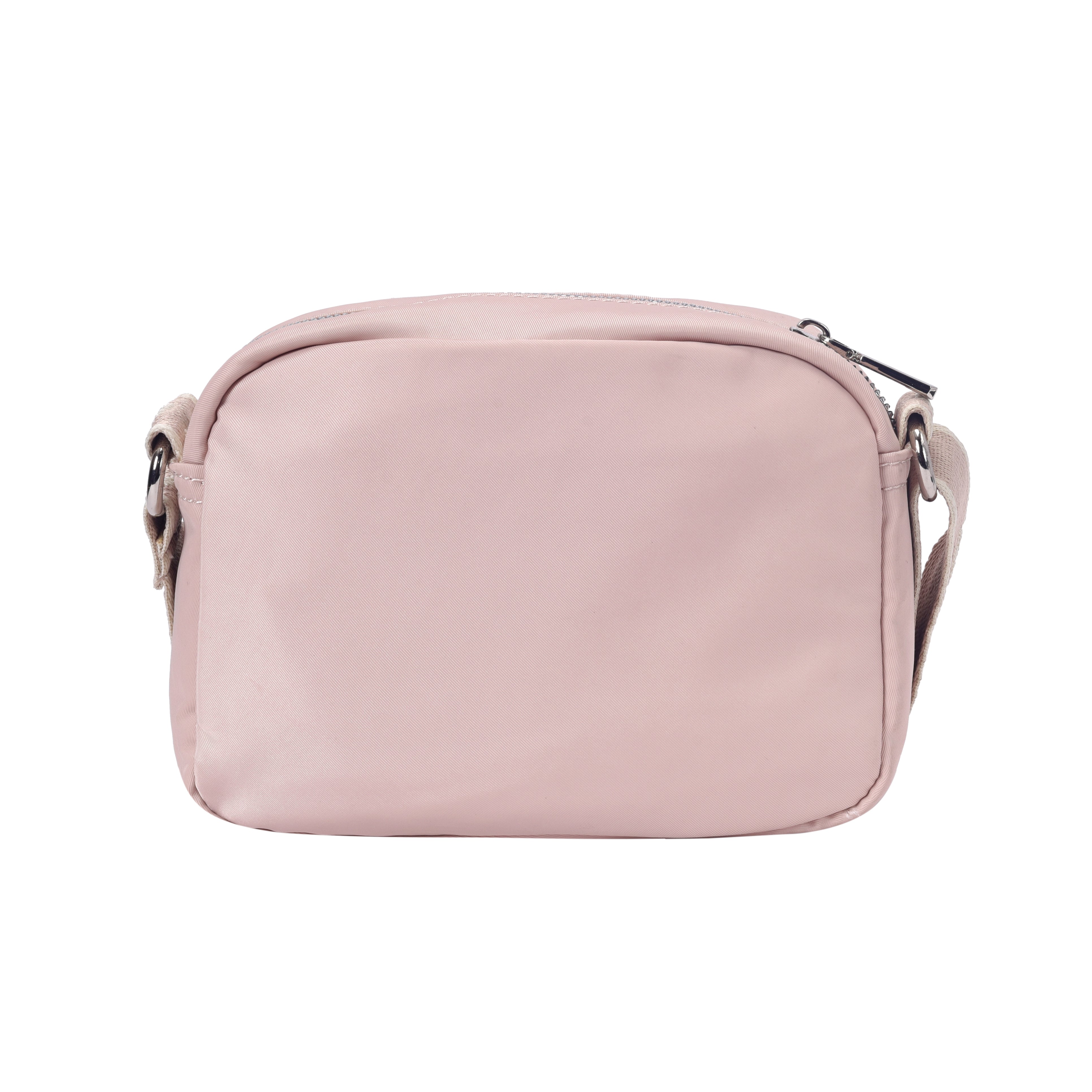 Unisex Peach Casual Solid Crossbody Bag