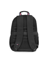 Unisex Black Casual Solid Backpack