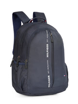 Unisex Navy Casual Solid Backpack