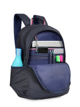 Unisex Navy Casual Solid Backpack