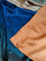 Women's Multicolor Viscose Polyester Saree