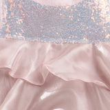 Girls Pink Party Sleeveless Dress