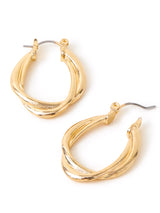 Women's Interlocked Hoop Earrings