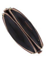 Women's Brown Casual Colorblocked Sling Bag