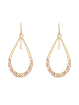 Women's Teardrop Sparkle Earring