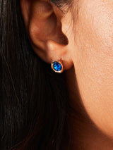 Women's Multi Organic Molten Studs Earrings - Set of 3