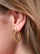 Women's Small Bobble Hoops