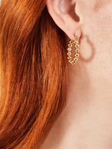 Women's Small Bobble Hoops